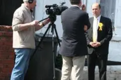 TV interview
