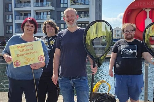 John clean up team in action