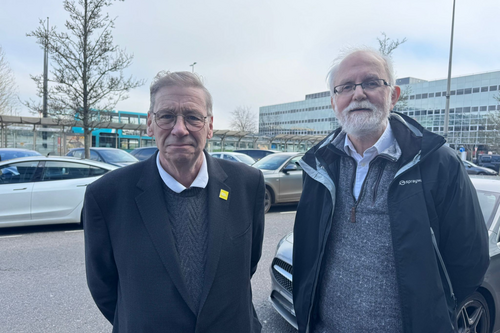 Cllr Paul Trendall and Cllr Graham Eaton