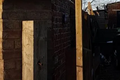 A Lib Dem Diamond on private property