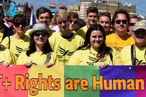 Brighton and Hove Lib Dems at Pride 2017