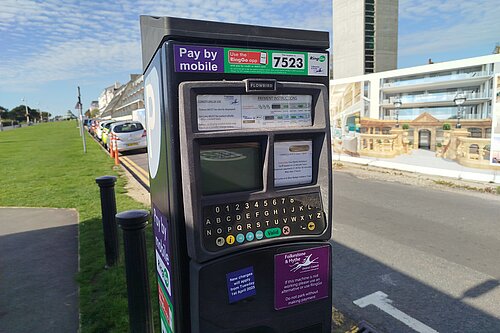 Car Parking Ticket machine