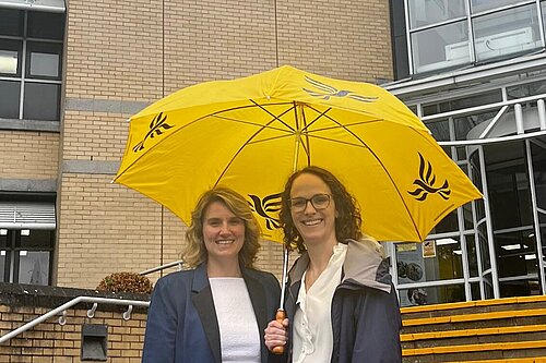 Alison and Jess at Southern Water