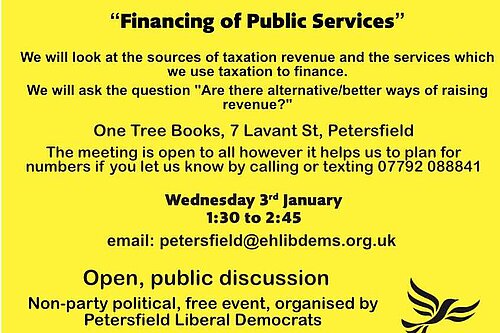 Funding services flyer