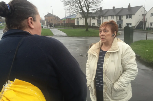Liz Thirsk is campaigning to improve bus services on Kirkholt