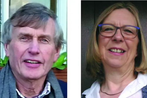 Tom Franks and Caroline Jones composite