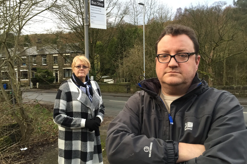 Councillors Andy Kelly and Irene Davidson