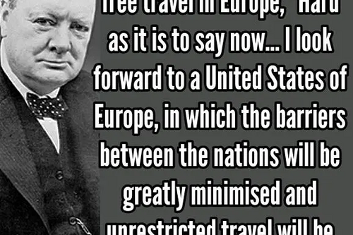 Churchill Schengen
