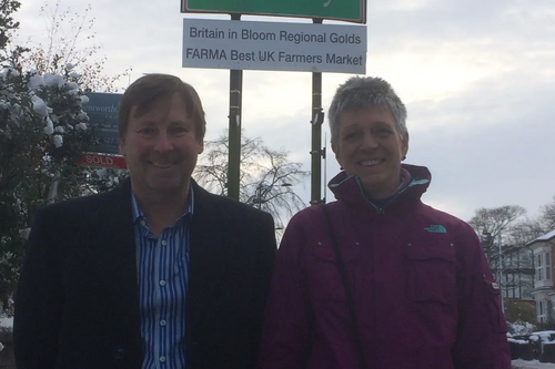 Moseley Liberal Democrat Campaigners Izzy Knowles and David Farrow