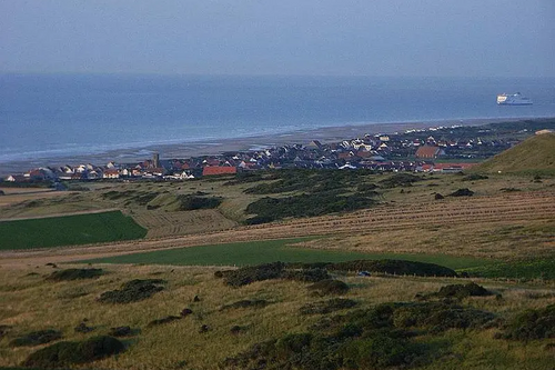 View of Sangatte Blériot Plage from Cap Blanc-Nez